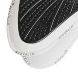 Acavallo Pad MF JCCS CW-CS Suede Gel Grip Flat #colour_white