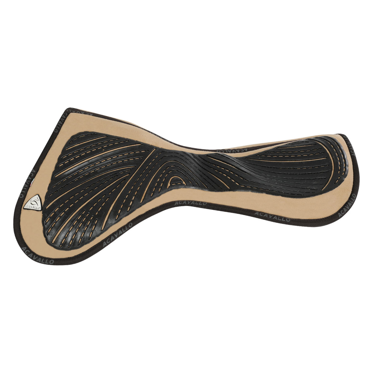 Acavallo Pad MF JCCS CW-CS Suede Gel Grip Flat #colour_beige