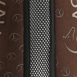 Acavallo Pad MF DS SW-3DS Suede Silicone Grip Flat #colour_brown