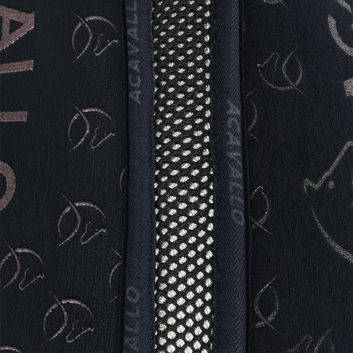 Acavallo Pad MF DS SW-3DS Suede Silicone Grip Flat #colour_blue