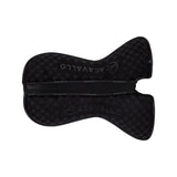 Acavallo Pad Mf Ds Sw-3Ds Suede Internal Silicone Grip Flat #colour_black