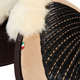 Acavallo Pad Mf-S Jccs-S Cw-Cs Suede Cut-Out Sheepskin Gel Grip Flat
#colour_biege-natural