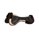 Acavallo Pad Mf-S Jccs-S Cw-Cs Suede Cut-Out Sheepskin Gel Grip Flat
#colour_biege-brown