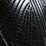 Acavallo Pad Mf-S Jccs-S Cw-Cs Suede Cut-Out Faux Sheepskin Gel Grip Flat #colour_black-natural