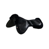 Acavallo Pad Mf-S Jccs-S Cw-Cs Suede Cut-Out Faux Sheepskin Gel Grip Flat #colour_black