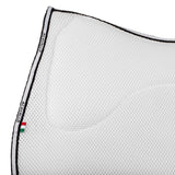 Acavallo Saddle Pad JS CW-3Ds Memory Foam 3D Spacer #colour_white