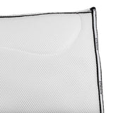 Acavallo Saddle Pad JS CW-3Ds Memory Foam 3D Spacer #colour_white