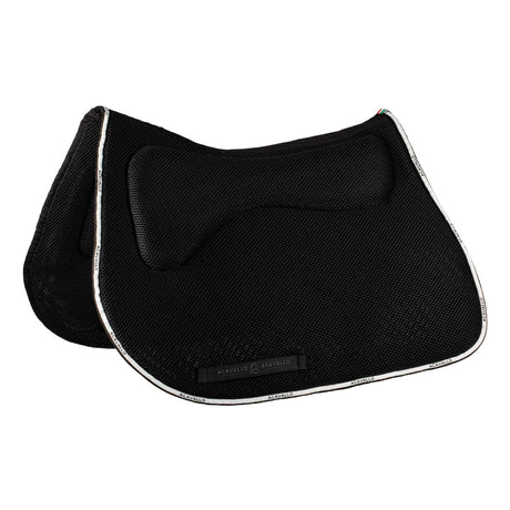 Acavallo Saddle Pad JS CW-3Ds Memory Foam 3D Spacer #colour_black