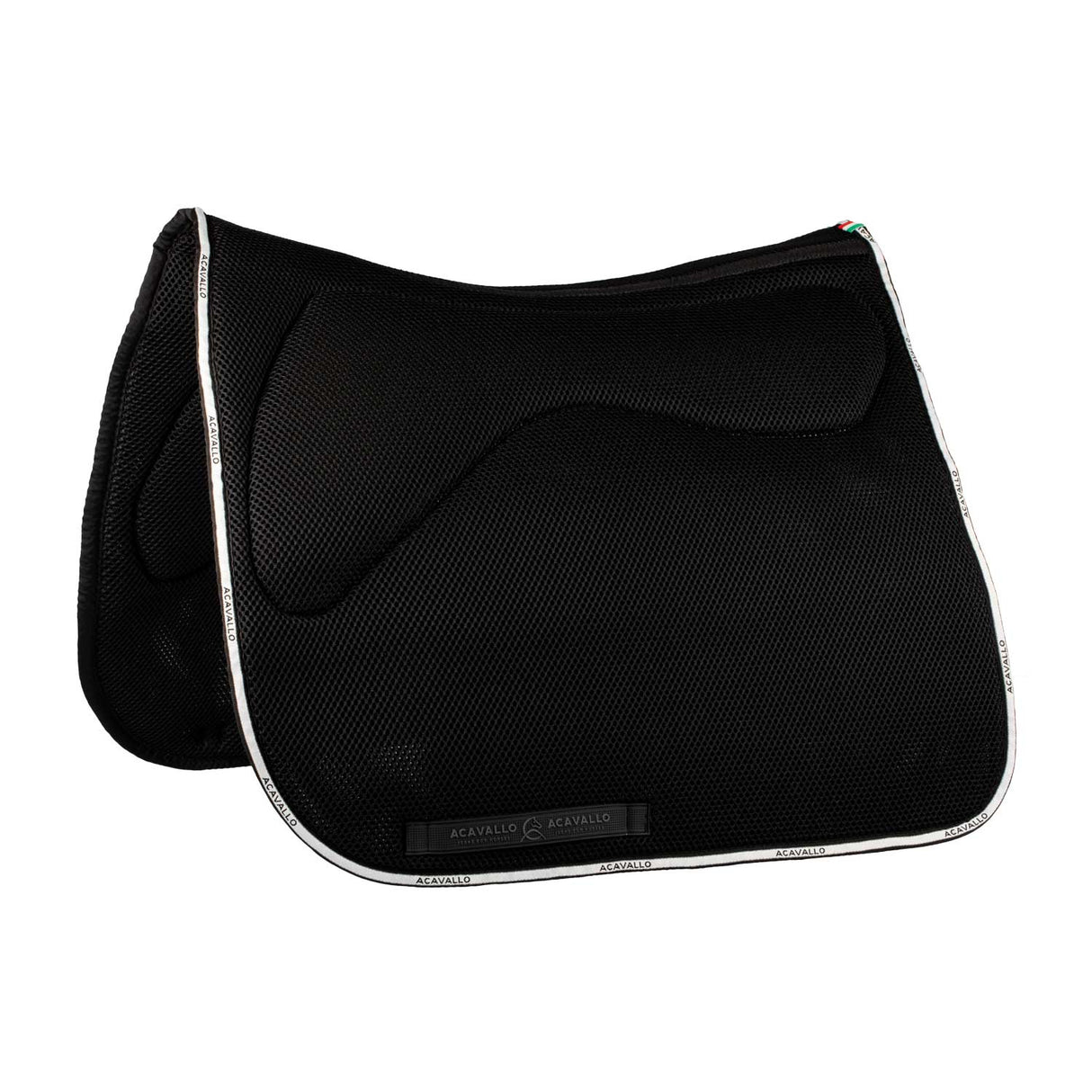Acavallo Saddle Pad DS CW-3Ds Memory Foam 3D Spacer #black