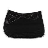 Acavallo Saddle Pad JS CW-3Ds Memory Foam 3D Spacer Gel Grip #colour_black