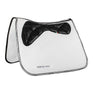 Acavallo Saddle Pad DS CW-3Ds Memory Foam 3D Spacer Gel Grip #colour_white