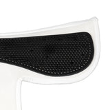 Acavallo Twin Sided Jumping Numnah Saddle Pad Gel Classic #colour_white