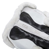 Acavallo Saddle Pad JS-S CW-CS Cut-Out Numnah Twin Sided Gel Grip #colour_white-white