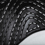 Acavallo Saddle Pad JS-S CW-CS Cut-Out Numnah Twin Sided Gel Grip #colour_white-white