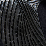 Acavallo Saddle Pad JS-S CW-CS Cut-Out Numnah Twin Sided Gel Grip #colour_black-black