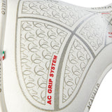 Acavallo Pad Mf Jccs Cw-Cs Suede Ac Grip Flat #colour_white-silver