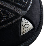 Acavallo Pad Mf Jccs Cw-Cs Suede Ac Grip Flat #colour_black-brown