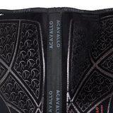 Acavallo Pad MF HPS CW-CS Suede AC Grip Flat #colour_black-brown