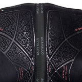 Acavallo Pad MF HPS CW-CS Suede AC Grip Flat #colour_black-silver