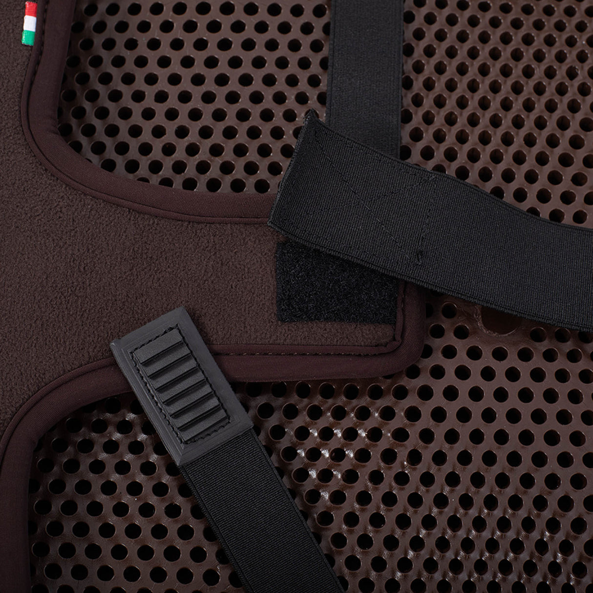 Acavallo Dressage 10mm Gel Seat Saver Dri-Lex #colour_brown