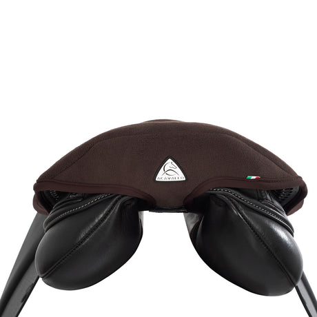Acavallo Standard Seat Saver Jumping Classic Gel-In Dri-Lex 20mm #colour_brown
