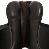 Acavallo Standard Seat Saver Jumping Classic Gel-In Dri-Lex 20mm #colour_brown