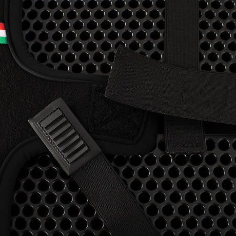 Acavallo Standard Seat Saver Jumping Classic Gel-In Dri-Lex 20mm #colour_black