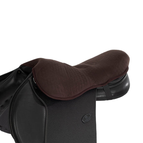 Acavallo Ortho-Pubis Seat Saver Jumping Classic Gel-In Dri-Lex 20mm #colour_brown