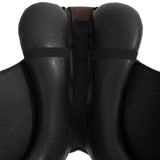 Acavallo Standard Seat Saver Dressage Classic Gel-In Dri-Lex 20mm #colour_brown