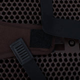 Acavallo Standard Seat Saver Dressage Classic Gel-In Dri-Lex 20mm #colour_brown