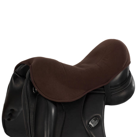 Acavallo Ortho-Coccyx Seat Saver Dressage Classic Gel-In Dri-Lex 20mm #colour_brown