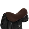 Acavallo Ortho-Coccyx Seat Saver Dressage Classic Gel-In Dri-Lex 20mm #colour_brown