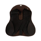 Acavallo Ortho-Coccyx Seat Saver Dressage Classic Gel-In Dri-Lex 20mm #colour_brown