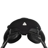 Acavallo Ortho-Coccyx Seat Saver Dressage Classic Gel-In Dri-Lex 20mm #colour_black