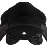 Acavallo Ortho-Coccyx Seat Saver Dressage Classic Gel-In Dri-Lex 20mm #colour_black