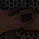 Acavallo Ortho-Pubis Seat Saver Dressage Classic Gel-In Dri-Lex 20mm #colour_brown