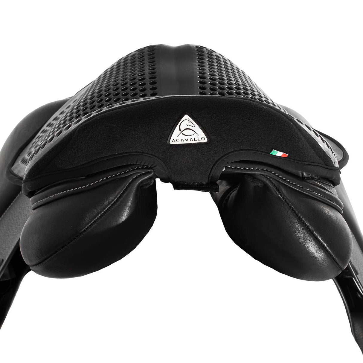 Acavallo Standard Seat Saver Jumping Classic Gel-Out Dri-Lex 20mm #colour_black