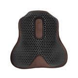 Acavallo Ortho-Coccyx Seat Saver Jumping Hexagonal Gel-Out Dri-Lex 20mm #colour_brown