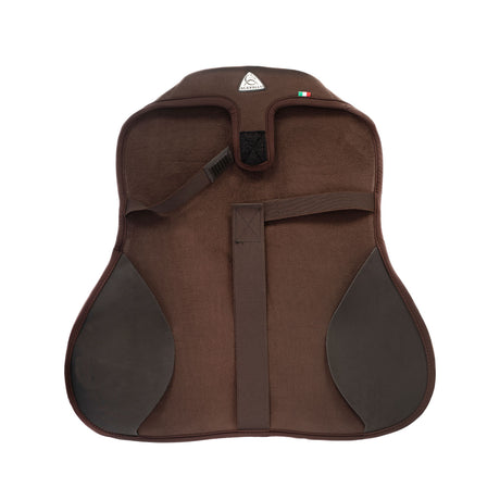 Acavallo Ortho-Coccyx Seat Saver Jumping Hexagonal Gel-Out Dri-Lex 20mm #colour_brown