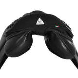 Acavallo Ortho-Pubis Seat Saver Jumping Hexagonal Gel-Out Dri-Lex 20mm #colour_black