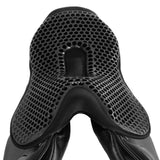 Acavallo Ortho-Pubis Seat Saver Jumping Hexagonal Gel-Out Dri-Lex 20mm #colour_black