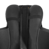 Acavallo Ortho-Pubis Seat Saver Jumping Hexagonal Gel-Out Dri-Lex 20mm #colour_black