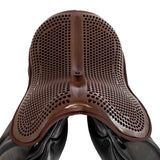 Acavallo Standard Seat Saver Dressage Classic Gel-Out Dri-Lex 20mm #colour_brown
