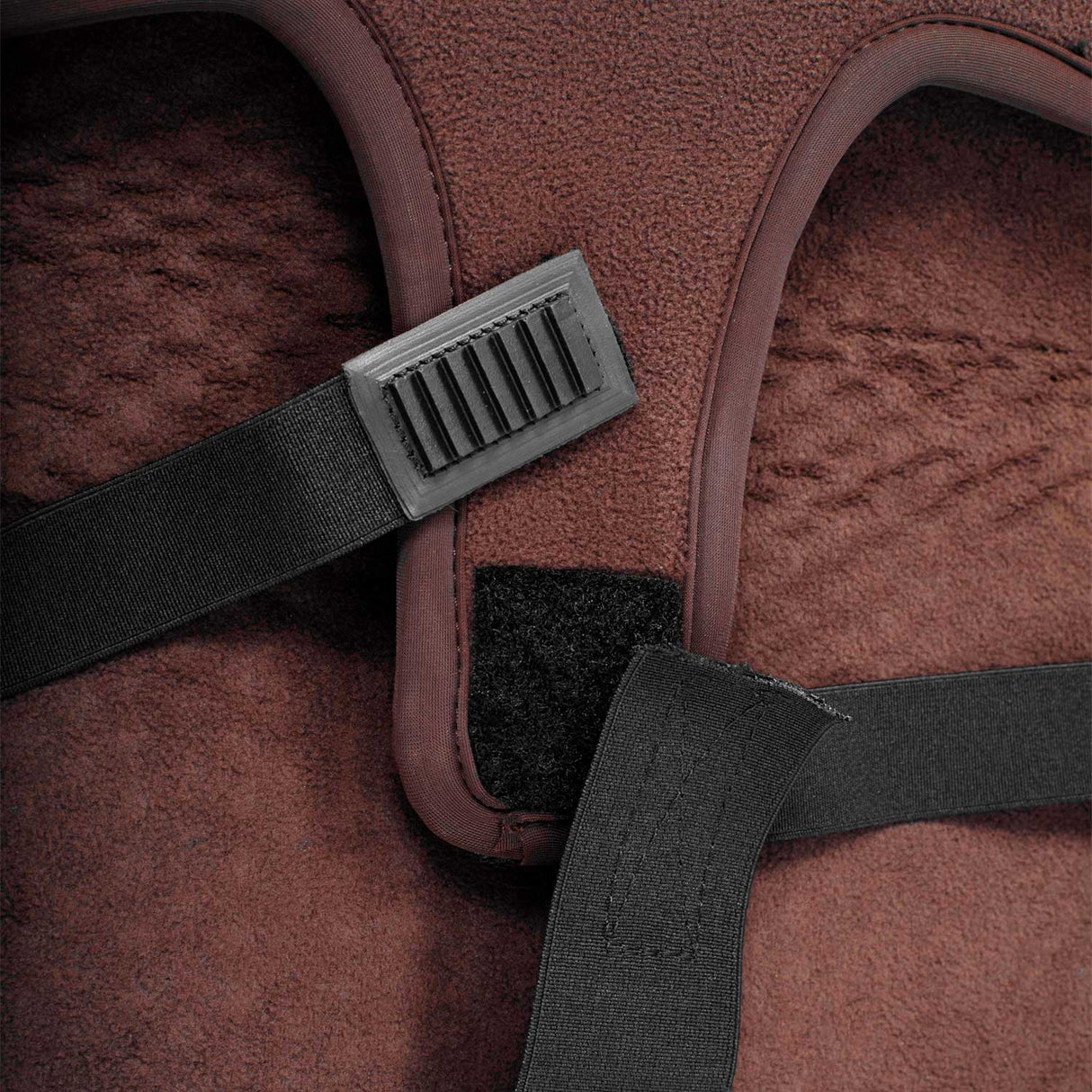 Acavallo Standard Seat Saver Dressage Classic Gel-Out Dri-Lex 20mm #colour_brown