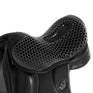 Acavallo Ortho-Coccyx Seat Saver Dressage Hexagonal Gel-Out Dri-Lex 20mm #colour_black