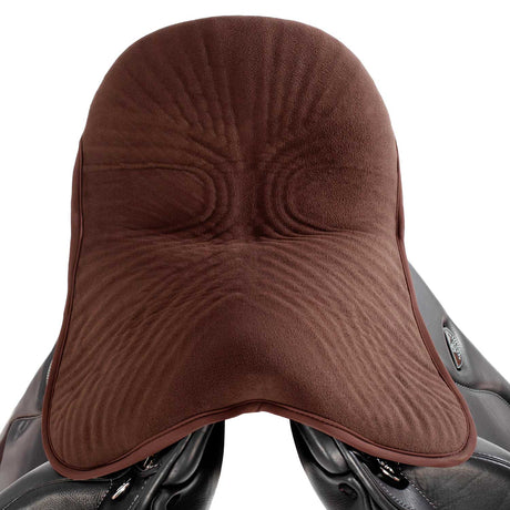 Acavallo Standard Seat Saver Dressage Air Plus Gel-In Dri-Lex 10mm #colour_brown