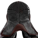 Acavallo Standard Seat Saver Dressage Air Plus Gel-Out Dri-Lex 10mm #colour_brown