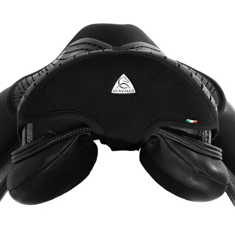 Acavallo Standard Seat Saver Dressage Air Plus Gel-Out Dri-Lex 10mm #colour_black