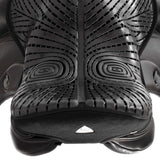 Acavallo Standard Seat Saver Dressage Air Plus Gel-Out Dri-Lex 10mm #colour_black