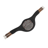 Acavallo Jumping Stud Guard Girth Gel Classic PVC #colour_brown